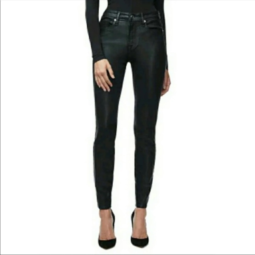 Rich and skinny coated jeans